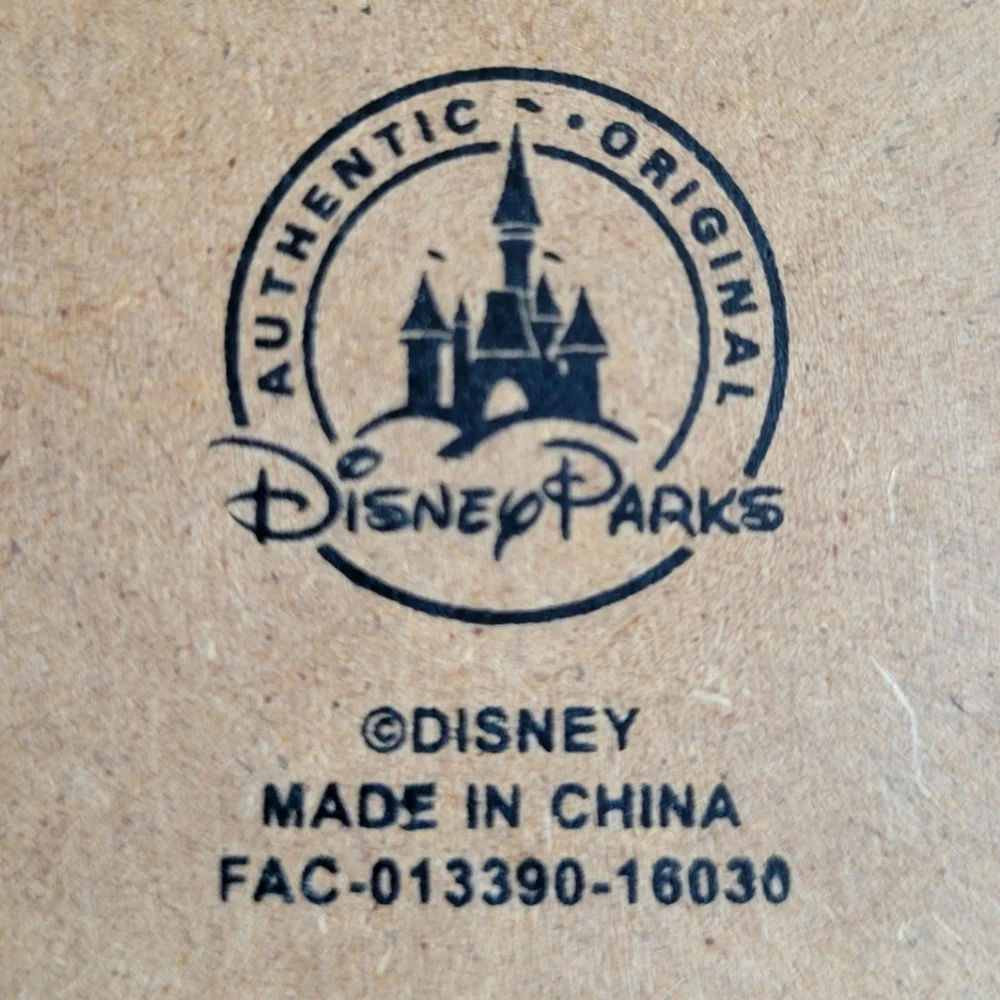 Vtg Disney Parks Authentic Mickey Mouse Minnie Castle Picture Frame 4